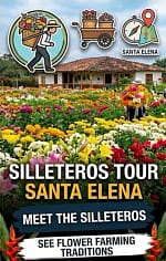 Excursion to the Silleteros Flower Farmers in Santa Elena