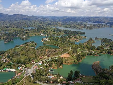Guatape lake view Guatape lake view