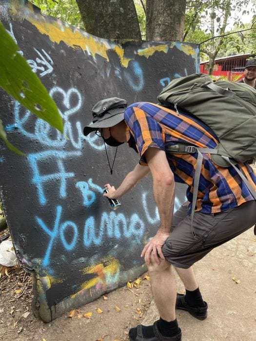 Make your tag at Casa Kolacho in Medellin