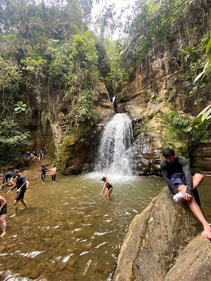 Enjoy an amazing waterfall in Guarne Antioquia