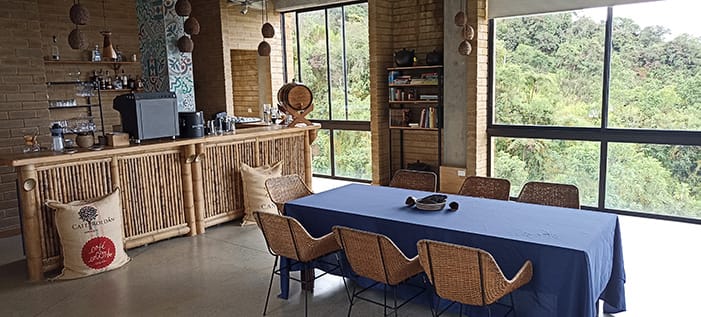 Cannua Lodge Coffee Rum and Chocolate tasting room