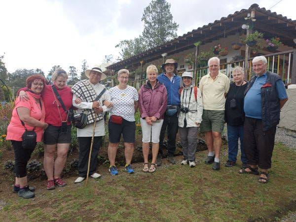 Day Excursion to the Silletero flower farmers in Santa Elena